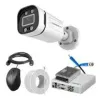 Cybernautt 2.4MP Full Colour HD Indoor & Outdoor CCTV Combo Kit with 4Ch DVR, 1 Bullet Camera, 4Ch SMPS, 50m Copper Cable & Connectors