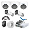 Cybernautt 2.4MP Full Colour HD Indoor & Outdoor CCTV Combo Kit with 8Ch DVR, 3 Dome Camera, 2 Bullet Camera, 8Ch SMPS, 50m Copper Cable & Connectors