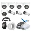 Cybernautt 2.4MP Full Colour HD Indoor & Outdoor CCTV Combo Kit with 8Ch DVR, 5 Dome Camera, 3 Bullet Camera, 8Ch SMPS, 50m Copper Cable & Connectors
