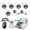 Cybernautt 2.4MP Full Colour HD Indoor & Outdoor CCTV Combo Kit with 8Ch DVR, 5 Dome Camera, 2 Bullet Camera, 8Ch SMPS, 50m Cable, 500GB HDD & Connector