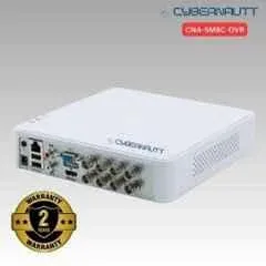 Cybernautt 2.4MP Full Colour HD Indoor & Outdoor CCTV Combo Kit with 8Ch DVR, 5 Dome Camera, 8Ch SMPS, 50m Copper Cable, 500GB HDD & Connectors