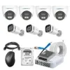 Cybernautt 2.4MP Full Colour HD Indoor & Outdoor CCTV Combo Kit with 8Ch DVR, 4 Dome Camera, 3 Bullet Camera, 8Ch SMPS, 50m Cable, 500GB HDD & Connector