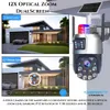 Cybernautt 3MP+3MP 2304x2592p Dual Lens Smart Wi-Fi Solar Camera, X-P26I12W-S1