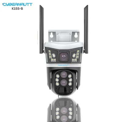 Cybernautt K15S-B 12MP 4G Outdoor CCTV Camera- 10X Zoom, Battery Powered, PIR, Full Colour Night Vision, AI Motion Detect, H.265+, up to 128GB Support