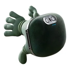 XUGA HM015 Heated Wireless Portable Shiatsu Neck and Back Massager Machine, Electric Deep Tissue 4D Kneading Massage, Simulated Human Hand Design for Pain Relief and Muscle Relax