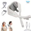 XUGA HM021 Neck Massager for Pain Relief - 5D Kneading Shoulder Massager, 2 Modes, Rechargeable, Hands-Free for Home, Office & Car