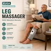 XUGA HM017 Leg Massager for Circulation and Pain Relief - 6 Levels, 3 Modes, Portable, Rechargeable for Calves and Feet