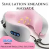 XUGA HM022 Neck Massage Pillow -  Kneading Massager with Heat & Timer - Portable Cordless for Neck Shoulder Back