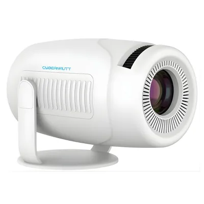 Cybernautt PJ017 Full HD 1080P Smart Projector | Android 13, 4K Support, Wi-Fi & Bluetooth
