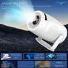 Cybernautt PJ017 Full HD 1080P Smart Projector | Android 13, 4K Support, Wi-Fi & Bluetooth