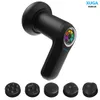 Xuga HM019 Body Massager - 6 in 1 Electric Muscle Massage Gun, Cordless with 1200mAh Battery, Portable Pain Relief for Back, Neck, Shoulders, Legs, Feet
