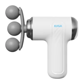 XUGA HM020 Handheld Percussion Massager - 6 Modes Muscle Recovery Tool, Multi-Position Adjustable, 2000mAh Lithium Battery, Cordless Electric Massager for Back, Shoulders, Legs