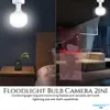 Cybernautt V7B 5MP Smart WiFi Bulb Camera | 360° Panoramic View, Night Vision, Two-Way Audio