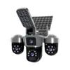 Cybernautt X18D 4G Solar SIM Security Camera with Triple 6MP Lens, 1080P Full HD Resolution, 355° Pan & 90° Tilt