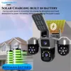 Cybernautt X18D 4G Solar SIM Security Camera with Triple 6MP Lens, 1080P Full HD Resolution, 355° Pan & 90° Tilt