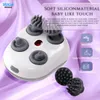 XUGA HM024 Electric Scalp Massager for Tension & Headache Relief, Features Red Light, 2 Speeds, Vibration for Full Body, Neck, Shoulder