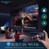 Cybernautt PJ015 Android 12 Projector - 720P Native, 280 ANSI, WiFi 6, 4K Support | Portable Home Theater