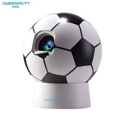 Cybernautt PJ018 Portable Projector, 720P HD Mini Projector with Android 11, WiFi 6, Auto Keystone, 4K Support, 160 Lumens, Bluetooth 5.0, Built-in Speaker