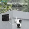Cybernautt X2I 8MP 4G Solar Security Camera with Dual 4MP Lens, True Wireless LTE Connectivity, 1080P Full HD Video, 350° Pan and 90° Tilt, Solar Powered Battery Operation, Built-In Siren and Two-Way Audio for Remote Locations, Farms,