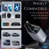 XUGA XA05 4 in 1 Retractable Car Charger,180 Degree, 2 Retractable Cables & 1 USB Port, 1 Type C, 2 Cable Car Adapter for Android Phones & iPhone 16/15/14/13/12/11