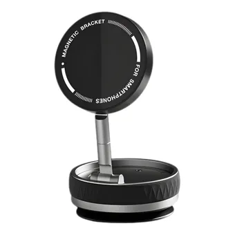 XUGA XMS10W 360° Vacuum Magnetic Phone Holder | Car Mount with Suction Cup | Holder for Car | Gym | Smooth Surface | Compatible with iPhone Android and All Smartphones