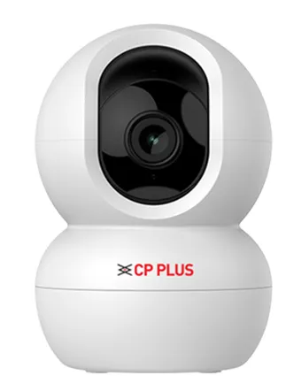 CP-PLUS CP-E38Q Indoor WiFi Camera 3MP Full HD - Works with Google Home, 15m Night Vision, H.265, 4mm Lens | Home Security Camera