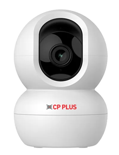 CP-PLUS CP-E38Q Indoor WiFi Camera 3MP Full HD - Works with Google Home, 15m Night Vision, H.265, 4mm Lens | Home Security Camera