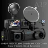 Cybernautt A3P 3 Channel Dash Cam Front and Rear with Cabin Camera, 3