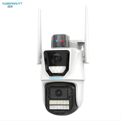 Cybernaut Z13I 12MP Smart WiFi Security Camera – Dual Lens, Human Tracking, Face Detection, Night Vision, Two-Way Audio