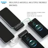 XUGA XB05A 5000mAh Power Bank with  20W Fast Portable Charger, LED Display, Quick Charge 3.0, Triple Output (Type-C/Micro USB/USB-DC), Travel Power Bank