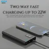 XUGA XB20A 20000mAh Power Bank, 22.5W Fast Charging Portable Charger with Wireless Charger & Digital Display