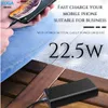 XUGA XB20C 20000mAh Power Bank 22.5W Fast Charger - Slim LED Display Portable Charger with PD Quick Charge, Type-C/Micro USB Input