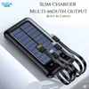 Xuga XB10S Solar Power Bank 10000mAh, 22.5W Fast Charging Portable Charger with Solar Panel, Triple Protection for iPhone Android Phone