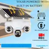 Cybernautt X18B Solar Security Camera 4G LTE, 18MP Triple Lens, All 3 Mobile controlled Lens, AI Human Detection, Full Color Night Vision, Wire-Free Outdoor Camera for Home/Construction/Farm