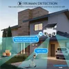 Cybernautt X18B Solar Security Camera 4G LTE, 18MP Triple Lens, All 3 Mobile controlled Lens, AI Human Detection, Full Color Night Vision, Wire-Free Outdoor Camera for Home/Construction/Farm