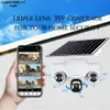 Cybernautt X18B Solar Security Camera 4G LTE, 18MP Triple Lens, All 3 Mobile controlled Lens, AI Human Detection, Full Color Night Vision, Wire-Free Outdoor Camera for Home/Construction/Farm