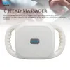 XUGA HM025 Massage Gun, 6-Massage-Head Deep Tissue Body Massager - High & Low Speed Percussion, Full Body Muscle Relief for Back Pain, Legs, Shoulders