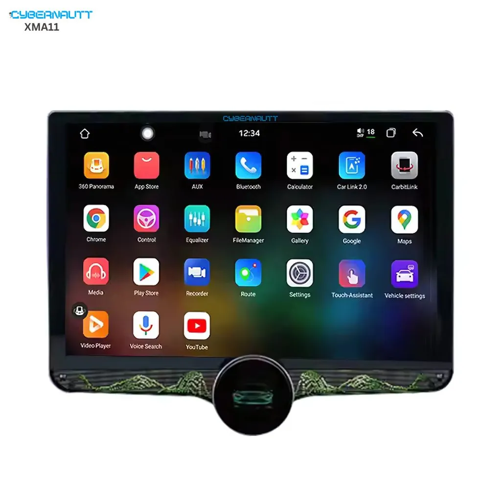 Cybernautt XMA11 11.5 inch 4GB RAM/64GB ROM 2K HD Wireless Apple Car Play & Android Auto Car Dashboard Stereo