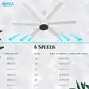 Xuga Jovian F6F Premium 1200mm Ceiling Fan | High SV 6.87 Service Value | 32W Low Power Consumption with 210 CMM Airflow | 6+ Boost Speed Settings