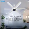 Xuga Jovian F6F Premium 1200mm Ceiling Fan | High SV 6.87 Service Value | 32W Low Power Consumption with 210 CMM Airflow | 6+ Boost Speed Settings