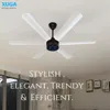 Xuga Jovian F6F-D Premium 1200mm Ceiling Fan | High SV 6.87 Service Value | 32W Low Power Consumption with 210 CMM Airflow | 6+ Boost Speed Settings