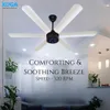 Xuga Jovian F6F-D Premium 1200mm Ceiling Fan | High SV 6.87 Service Value | 32W Low Power Consumption with 210 CMM Airflow | 6+ Boost Speed Settings