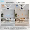 Xuga Jovian F6F-D Premium 1200mm Ceiling Fan | High SV 6.87 Service Value | 32W Low Power Consumption with 210 CMM Airflow | 6+ Boost Speed Settings