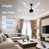 Xuga Jovian F6F-D Premium 1200mm Ceiling Fan | High SV 6.87 Service Value | 32W Low Power Consumption with 210 CMM Airflow | 6+ Boost Speed Settings I  5 years Warranty