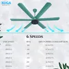 Xuga Jovian F6T Premium 1200mm Ceiling Fan | High SV 6.87 Service Value | 32W Low Power Consumption with 210 CMM Airflow | 6+ Boost Speed Settings