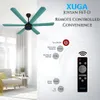 Xuga Jovian F6T-D Premium 1200mm Ceiling Fan | High SV 6.87 Service Value | 32W Low Power Consumption with 210 CMM Airflow | 6+ Boost Speed Settings