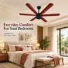Xuga Jovian F6R-D Premium 1200mm Ceiling Fan | High SV 6.87 Service Value | 32W Low Power Consumption with 210 CMM Airflow | 6+ Boost Speed Settings I 5 Years Warranty