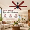 Xuga Jovian F6R-D Premium 1200mm Ceiling Fan | High SV 6.87 Service Value | 32W Low Power Consumption with 210 CMM Airflow | 6+ Boost Speed Settings I 5 Years Warranty
