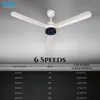 Xuga Aether F7F 3-Blade BLDC Ceiling Fan | 1200mm Sweep | 380 RPM High-Speed Motor | 220 CMM Air Delivery | Energy Saving 28W with 6+ Boost Speeds & Low THD