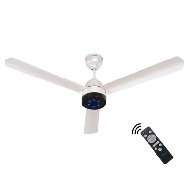 Xuga Aether F7F 3-Blade BLDC Ceiling Fan | 1200mm Sweep | 380 RPM High-Speed Motor | 220 CMM Air Delivery | Energy Saving 28W with 6+ Boost Speeds & Low THD | Copper Motor | 5 Years Warranty
